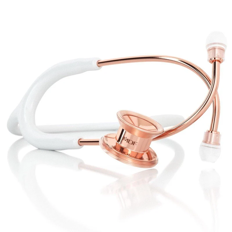 MD One® Stethoskop(Kinder)- Weiß/ Roségold