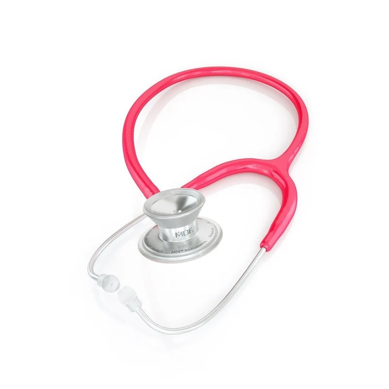 MD One® Epoch® Titan Erwachsenen Stethoskop- Himbeerrot / silbern