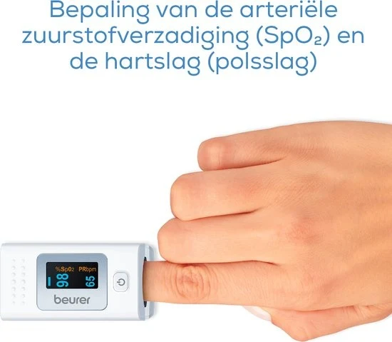 Beurer PO 35 Saturatiemeter - Pulse oximeter - Zuurstofmeter vinger