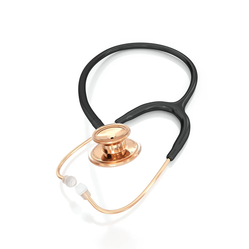 MD One® Erwachsenen Stethoskop-Schwarz/Roségold