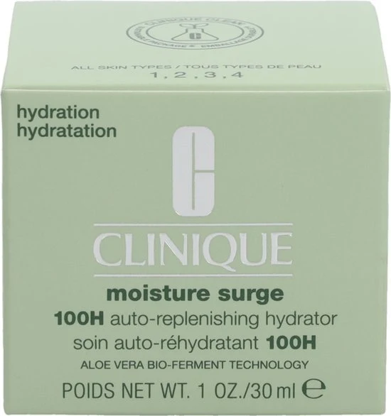 Clinique Moisture Surge 100H Auto-Replenishing Hydrator Vochtinbrengende gel-crème - 30 ml