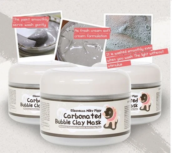 Milky Piggy Carbonated Bubble Clay Mask