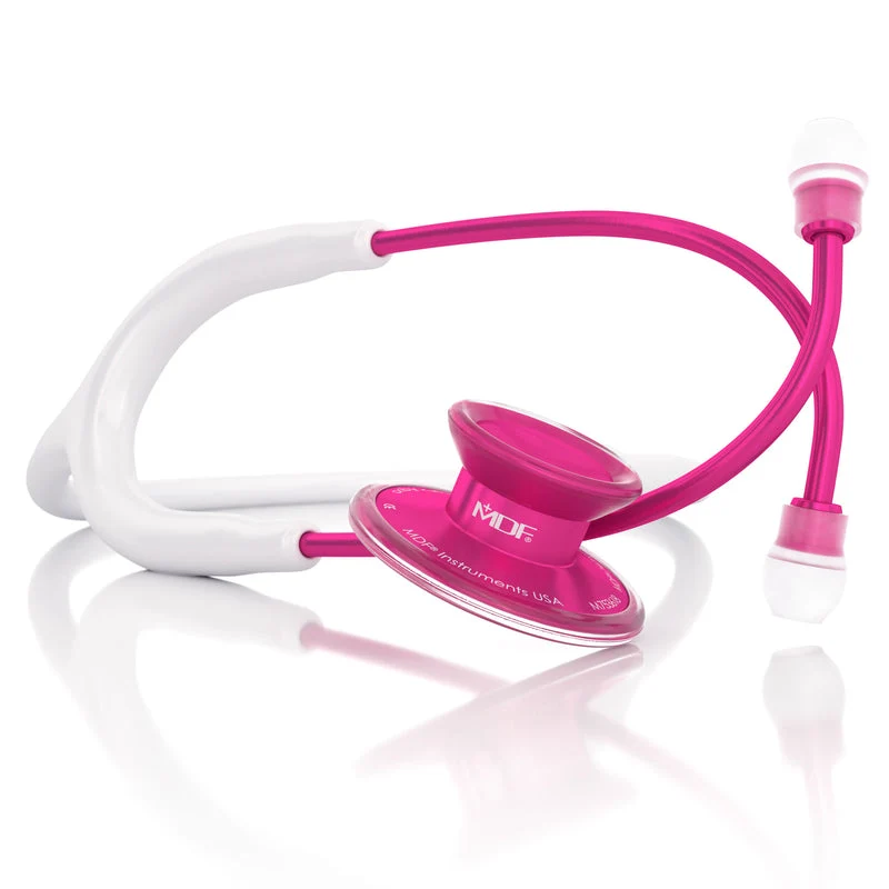ACOUSTICA® ROSA STETHOSKOP PINKALLOY UND WEIß