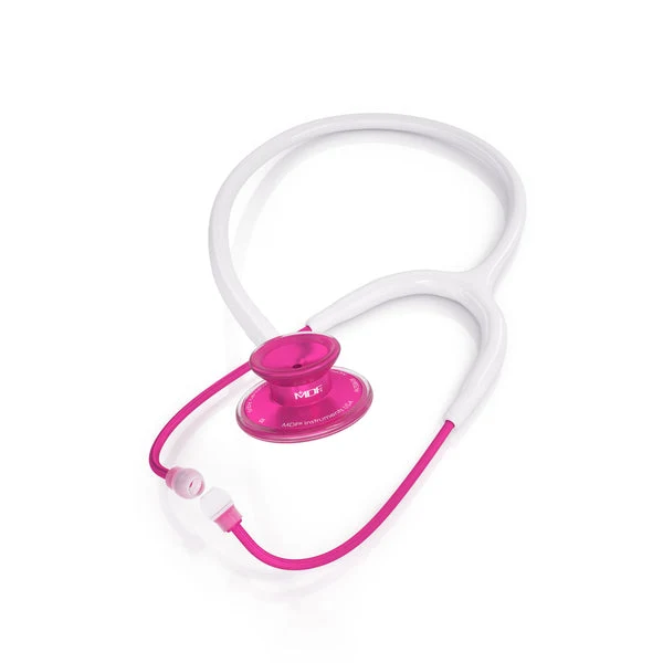 ACOUSTICA® ROSA STETHOSKOP PINKALLOY UND WEIß
