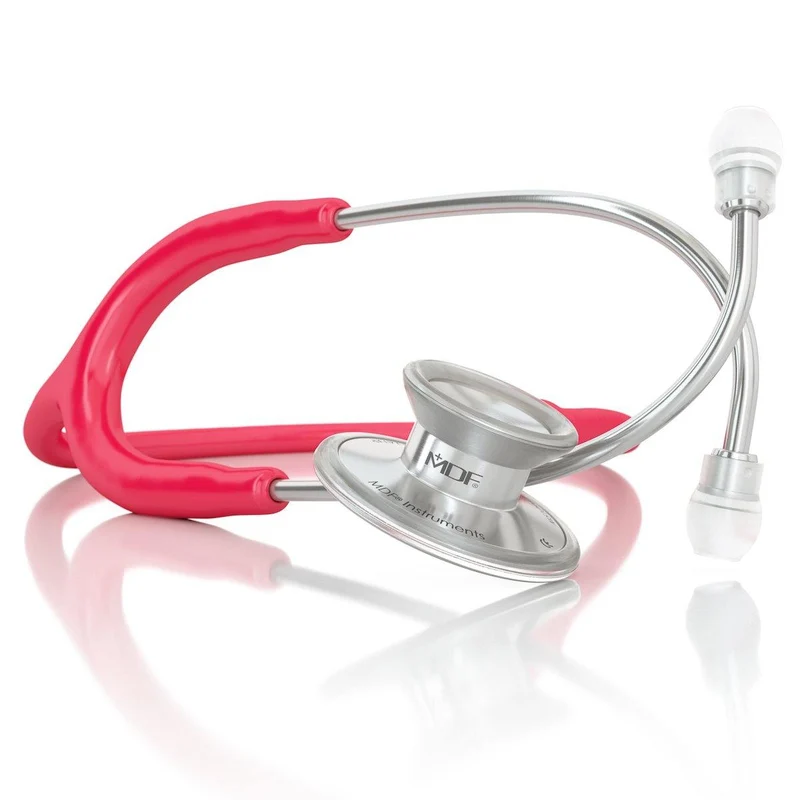 Acoustica®Stethoskop- Himbeerrot