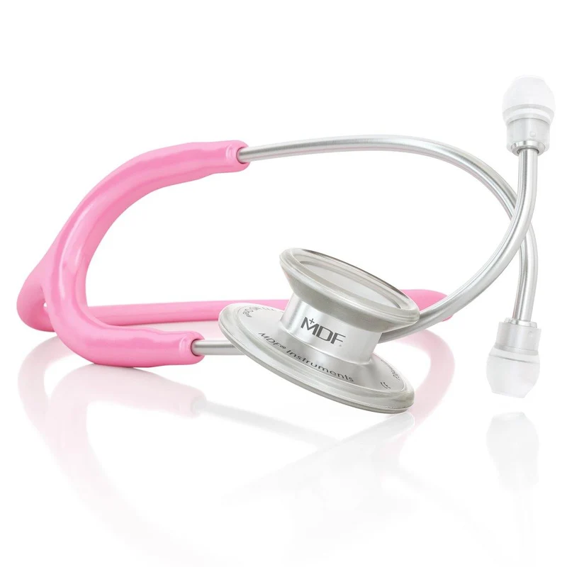 MD One® Epoch® Titan Erwachsenen Stethoskop- Rosa / silbern
