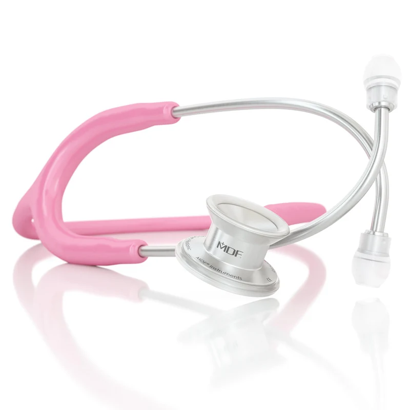 MD One® Kinder Stethoskop -Rosa / silbern