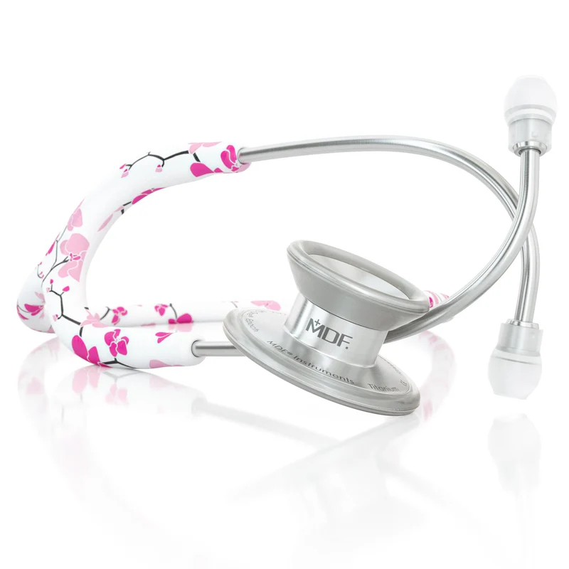 MD One® Epoch® Titan Erwachsenen Stethoskop- Sakura / silbern