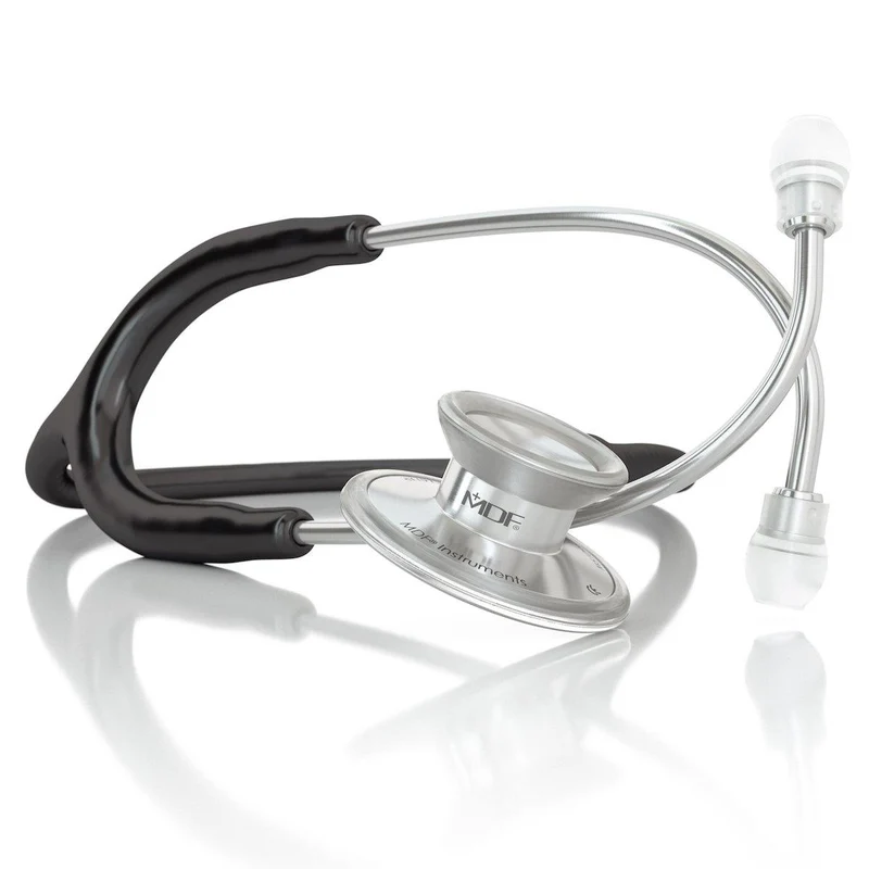 Acoustica®Stethoskop-Schwarz