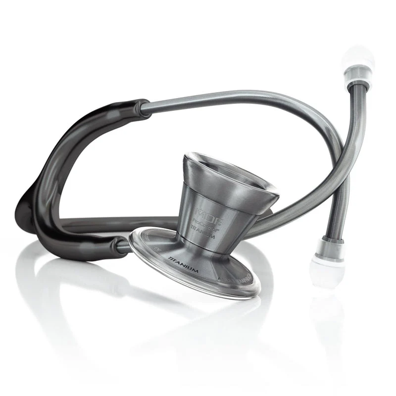 ProCardial® Titan Erwachsenen Kardiologie Stethoskop Schwarz/Metalika