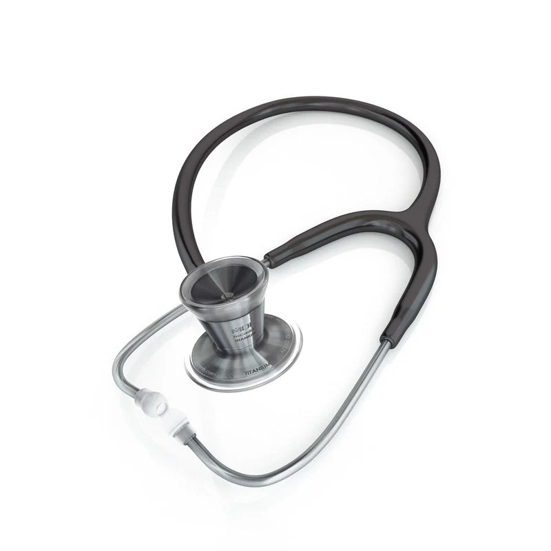 ProCardial® Titan Erwachsenen Kardiologie Stethoskop Schwarz/Metalika