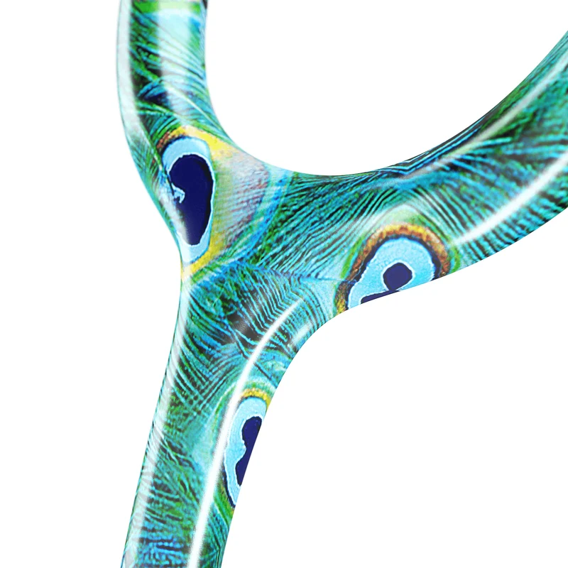 ProCardial® Titan Kardiologie Erwachsenen Stethoskop mit Etui - Peacock/Roségold