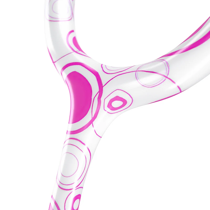 MD One® Epoch® Titan Erwachsenen Stethoskop- Pinkadelic / silbern