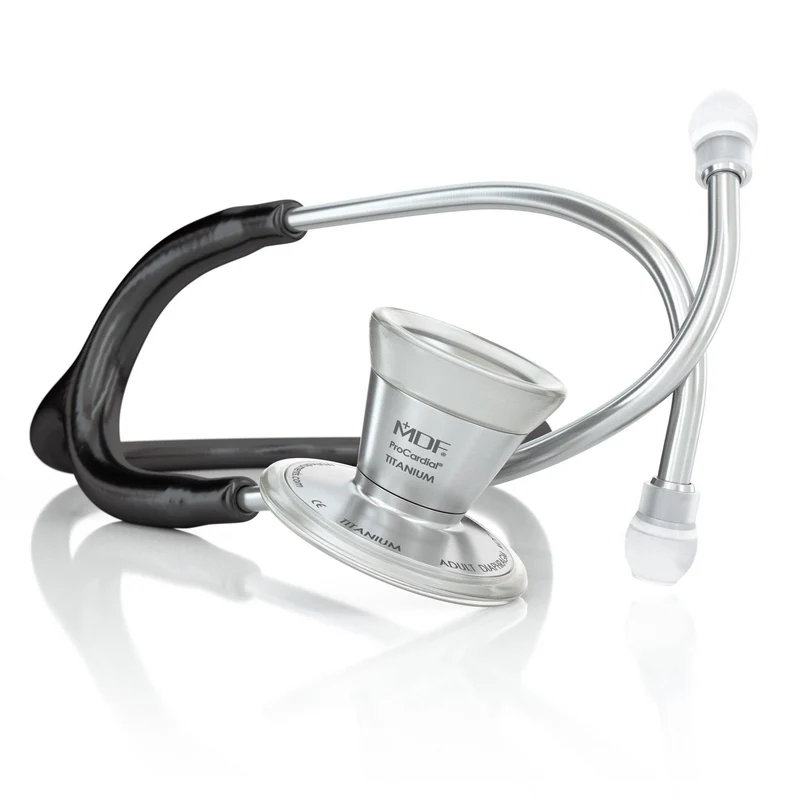 ProCardial® Titan Erwachsenen Kardiologie Stethoskop-Schwarz