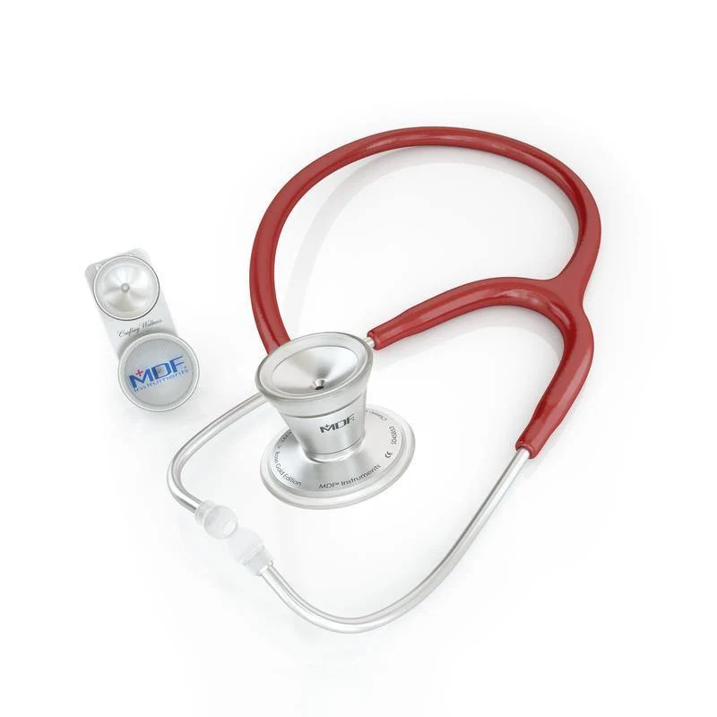 ProCardial® Edelstahl Erwachsenen & Kinder Stethoskop- Bordeaux