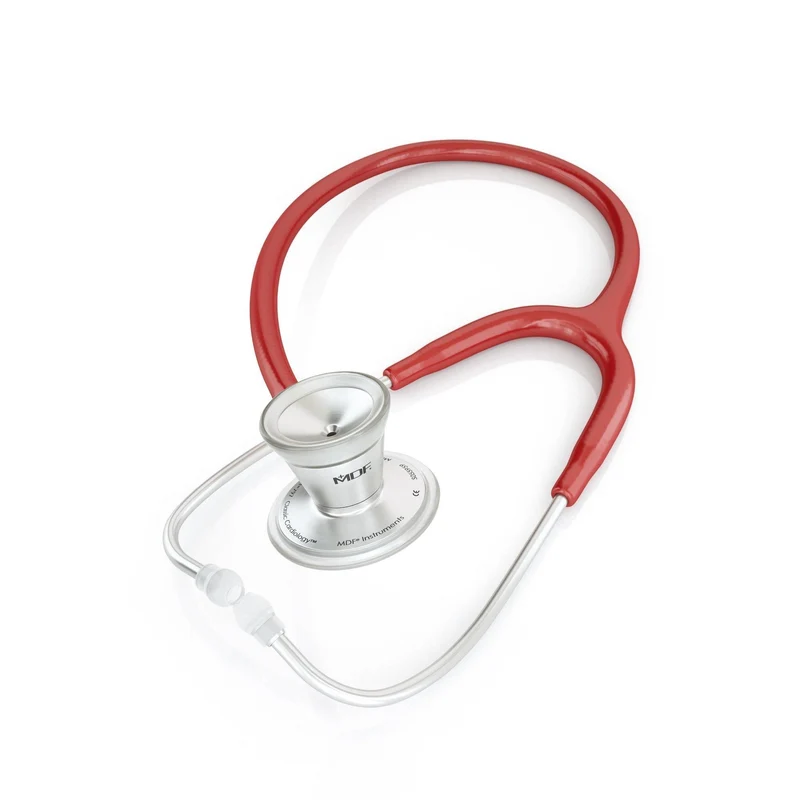 ProCardial® Edelstahl Kardiologie Stethoskop- Rot