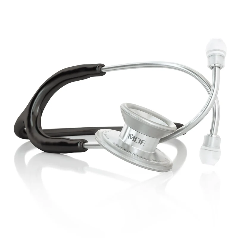 MD One® Epoch® Titan Erwachsenen Stethoskop- Schwarz / silbern
