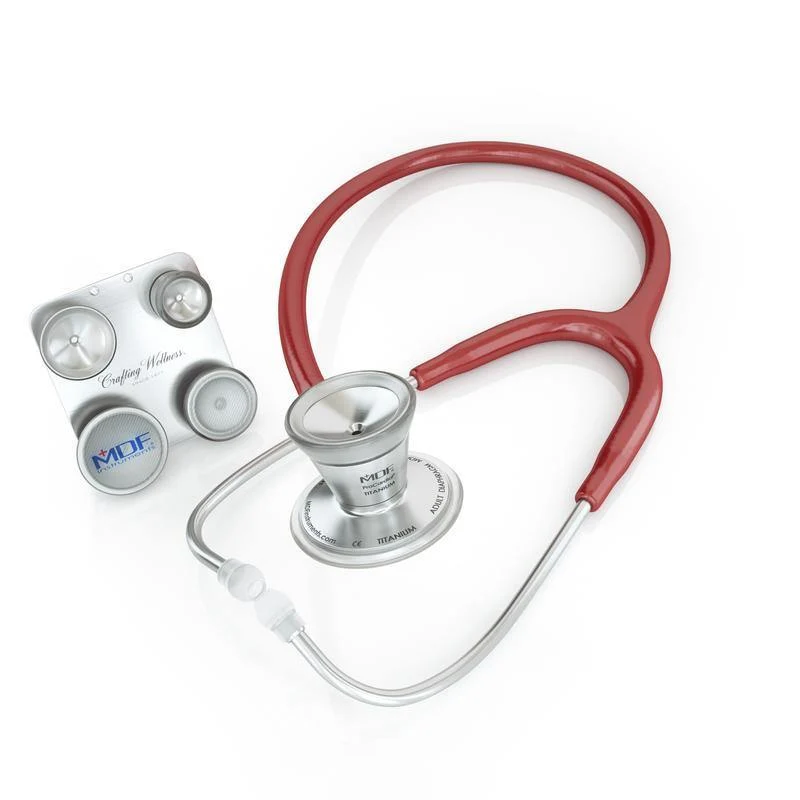 ProCardial® Titan Stethoskop Erwachsenen, Kinder & Säuglinge- Rot