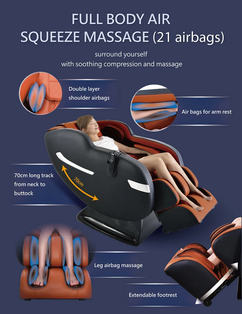 tchair Massagesessel TC-395 Schwarz