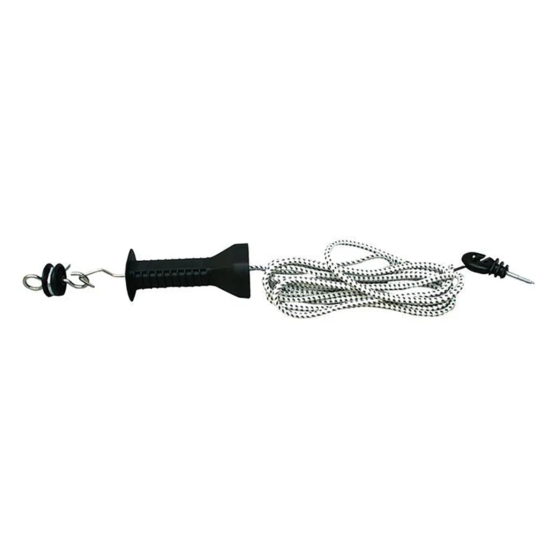 Gate Handle Set With Elastic Cord