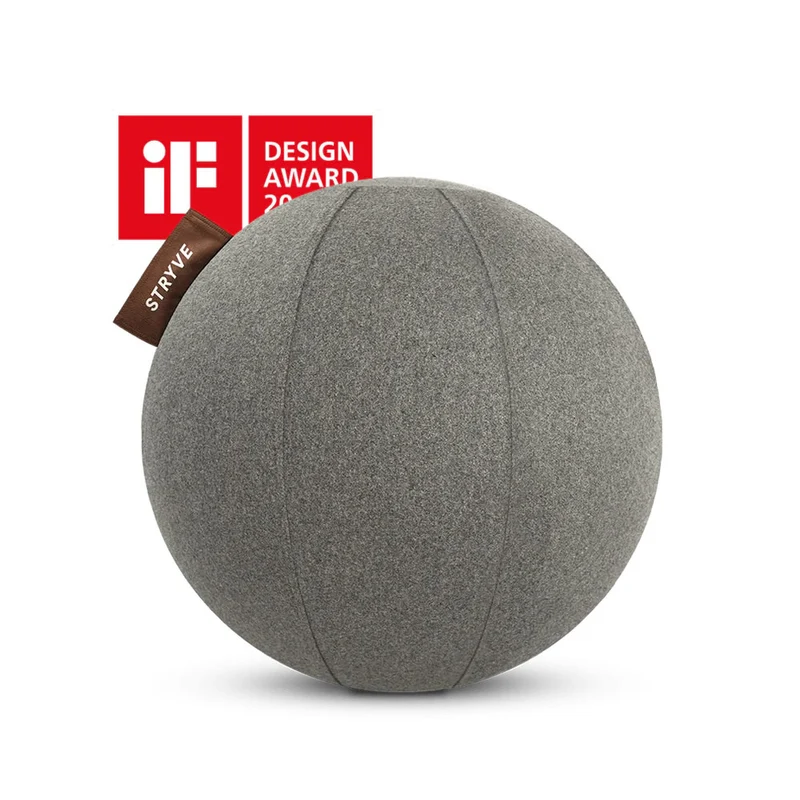 STRYVE Active Ball Wollfilz Warm Grey 65cm