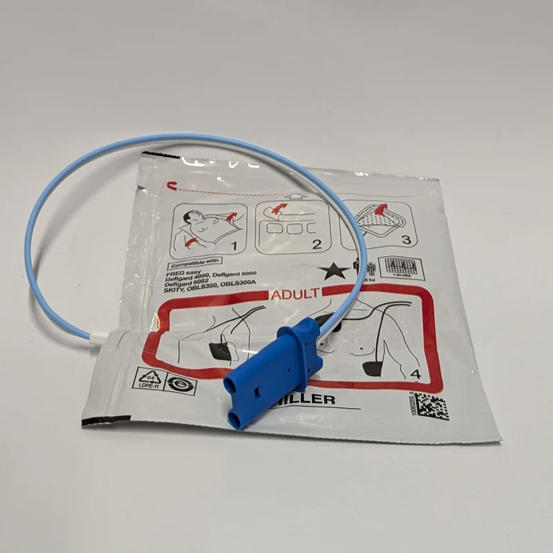 Defi-Elektroden für Fred Easy vorkonnektiert (1Paar)