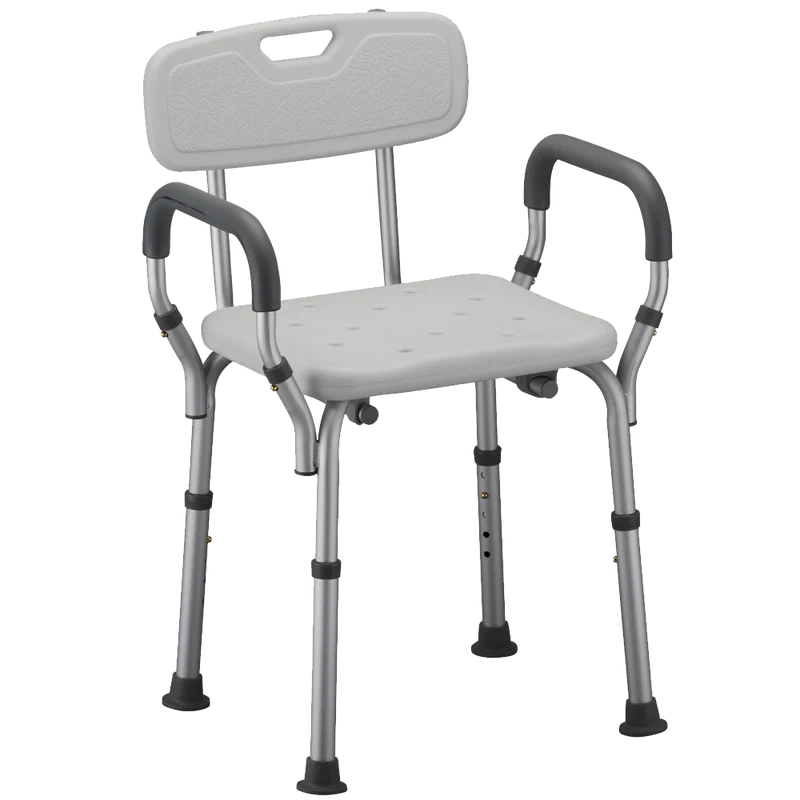 NOVA Medical Products 9026 Quick Release Shower Chair with Back