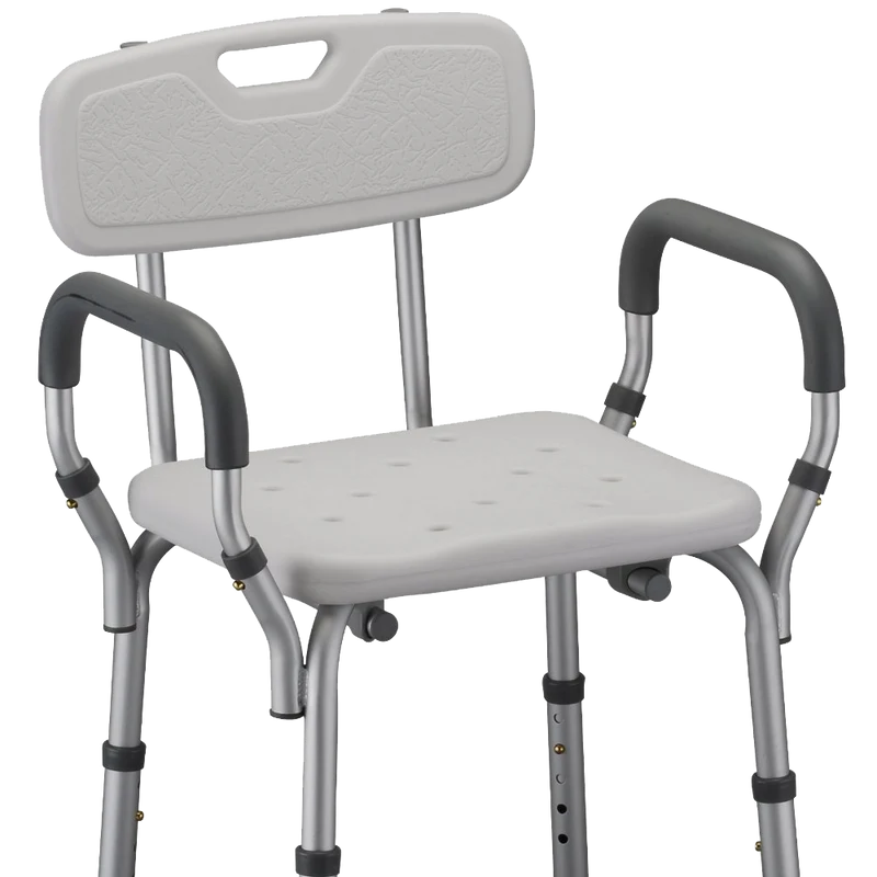 NOVA Medical Products 9026 Quick Release Shower Chair with Back