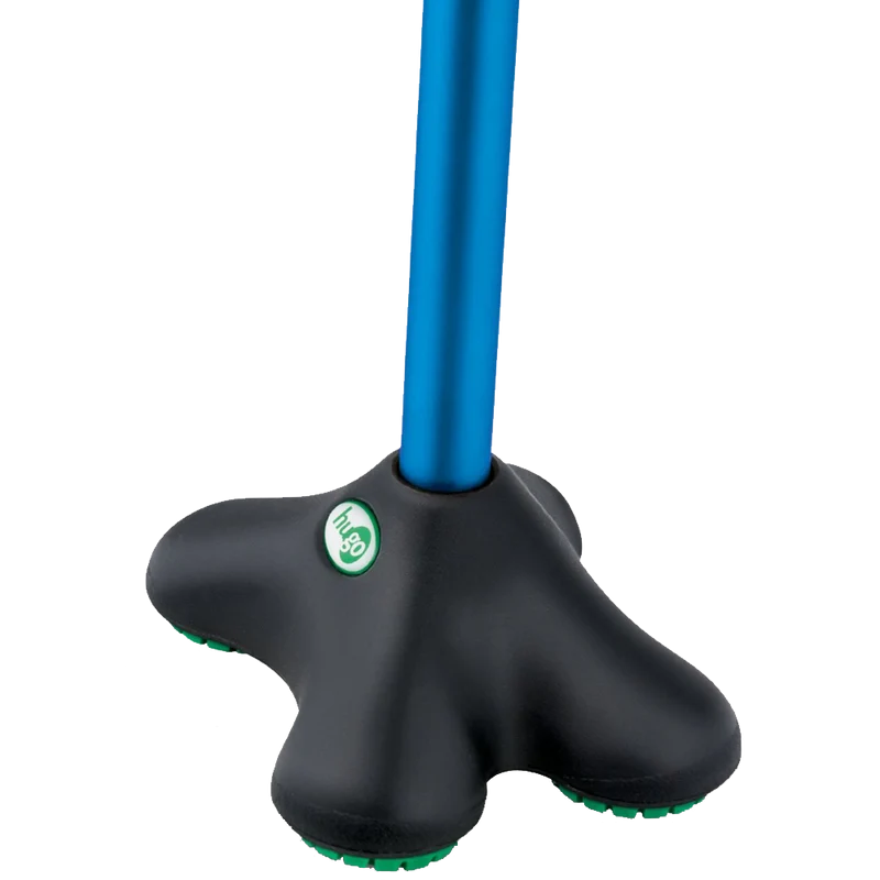 Hugo Mobility Quadpod Offset Cane with Ultra Stable Cane Tip