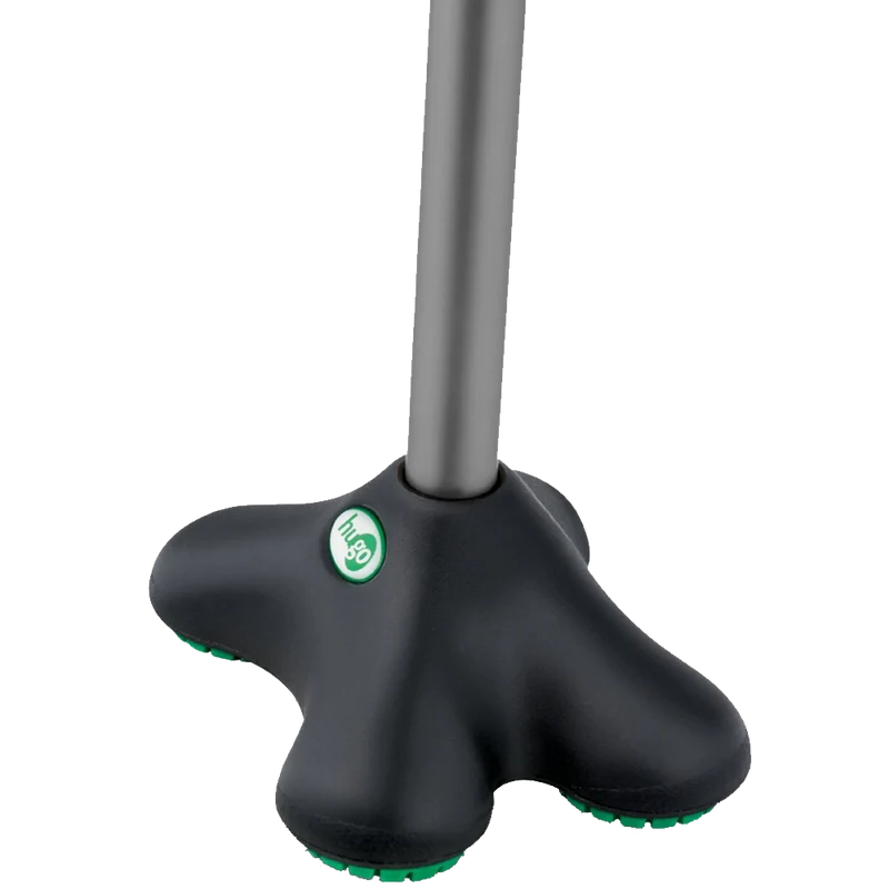 Hugo Mobility Quadpod Offset Cane with Ultra Stable Cane Tip
