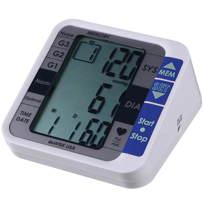 GoWISE USA GW22051 Digital Blood Pressure Monitor