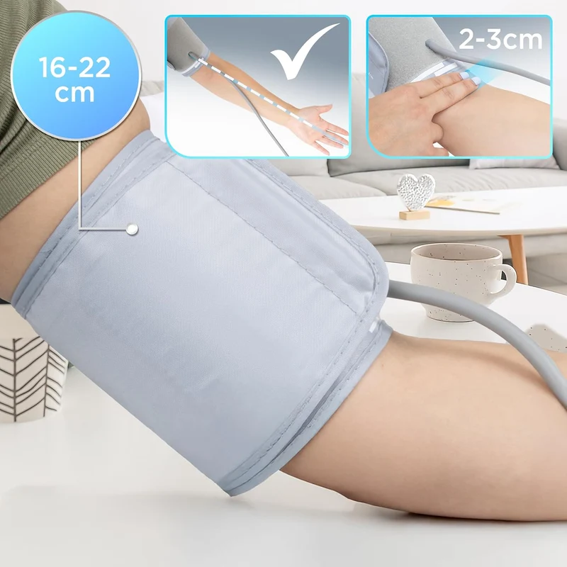 Duronic KIDS CUFF Ersatzmanschette für Kinder, Manschette für Blutdruckmessgerät 16–22 cm, Armband für Bluthochdruckmessgerät