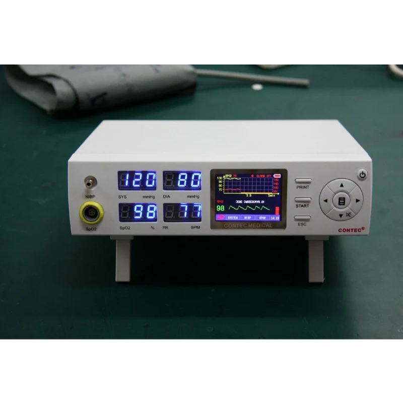 Contec Cms5000 Medical Patient Nibp Spo2 Vital Signs Blood Pressure Monitor