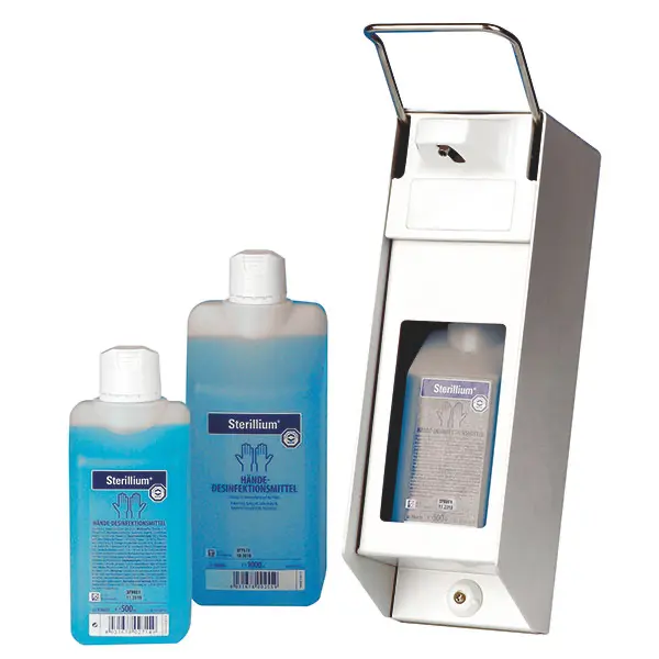 Seifen- und Desinfektionsmittelspender aus Aluminium | 500 ml