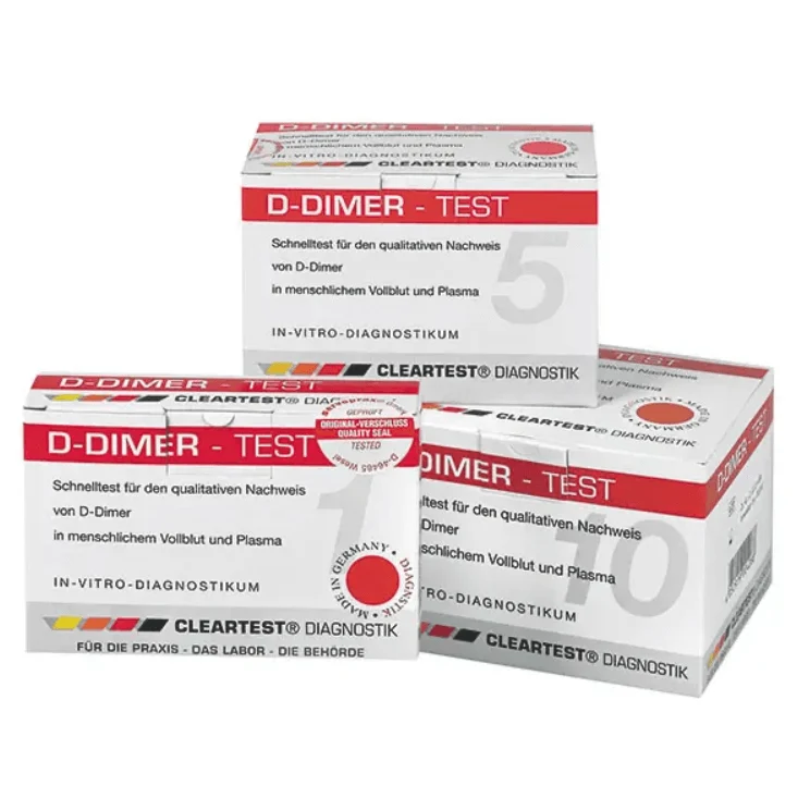 CLEARTEST D-Dimer Schnelltest | 10 Tests