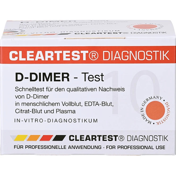 CLEARTEST D-Dimer Schnelltest | 10 Tests