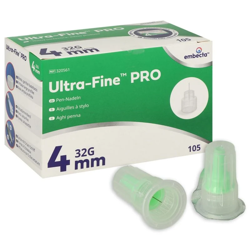 Embecta Micro-Fine Ultra-Fine PRO Pen-Kanülen 32G x 4 mm