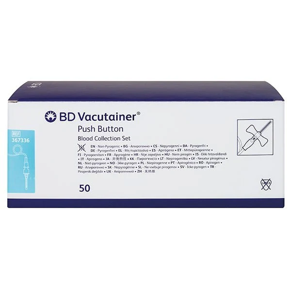 BD Vacutainer Push Button Blutentnahmeset | mit Luer-Adapter