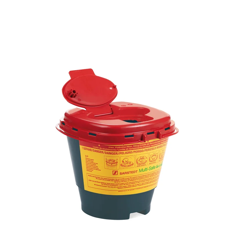 Sarstedt Multi-Safe twin plus 2000 REC Kanülenentsorgungsbox 2L
