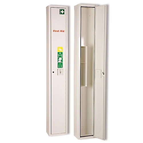 Stehschrank für Krankentrage, ohne Inhalt
