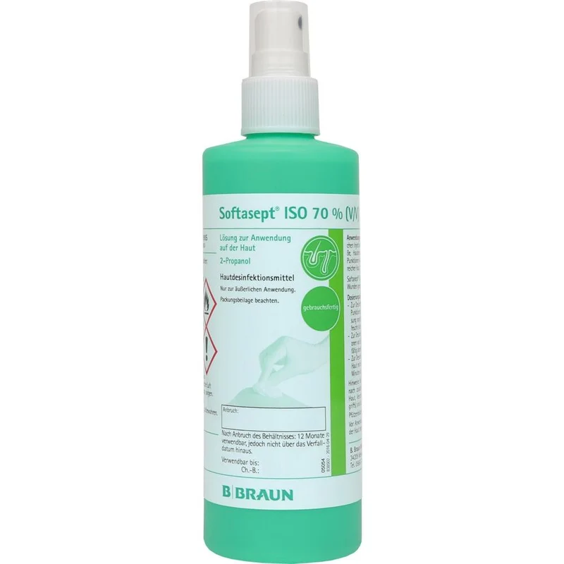 Softasept N ISO 70% 250 ml Sprühflasche
