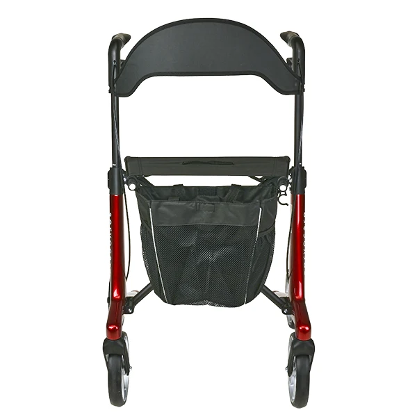Carbon Rollator mit PU-Bereifung