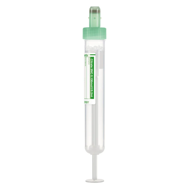 Sarstedt S-Monovette Citrat 9NC 8,2 ml Grün (92 x 15 mm)
