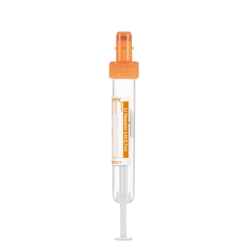Sarstedt S-Monovette Lithium-Heparin LH 2,7 ml Orange (75 x 13 mm)