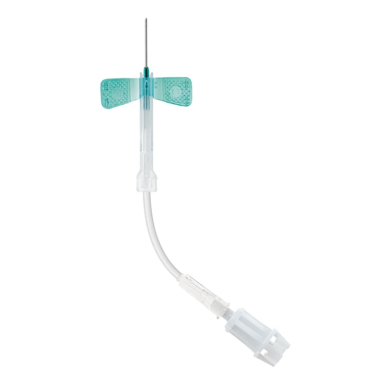 Safety-Multifly-Kanüle Schlauch kurz - 21G x 3 /4'', grün, Schlauchlänge: 80 mm