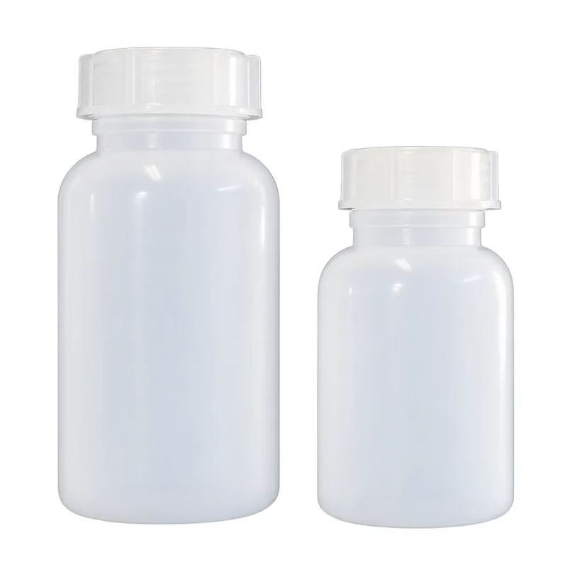 Weithalsflasche PE-LD mit Schraubverschluss