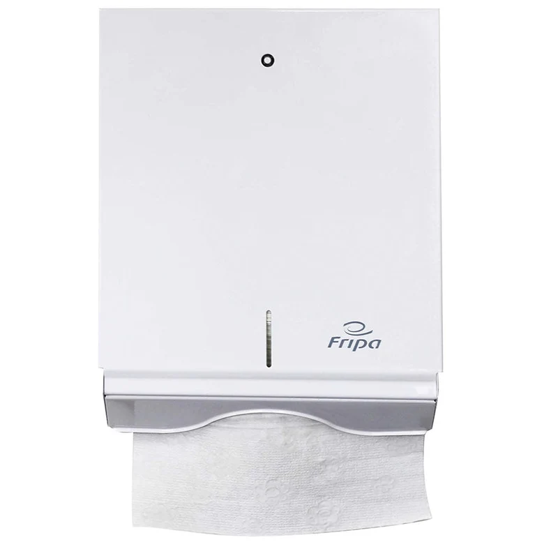 Fripa - Handtuchspender Metall weiß groß