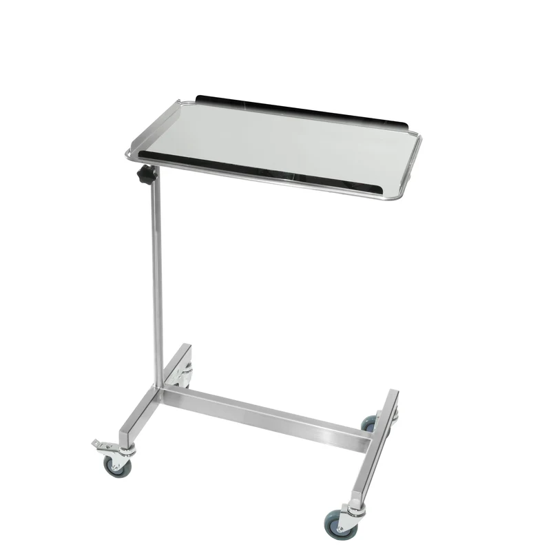 Instrumententisch mit 4 Rollen