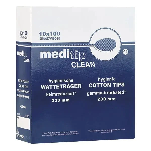 Meditip Clean Watteträger - Mit einseitigem Wattekopf