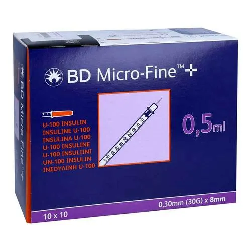 BD Micro-Fine+ U-100 Einmalspritzen